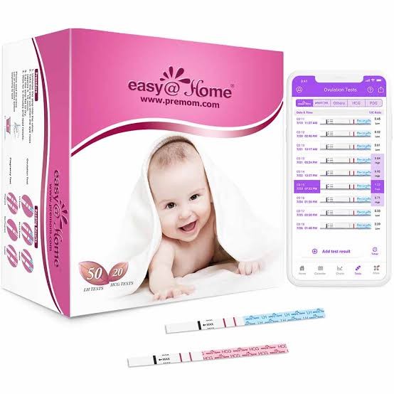 Ovulation and pregnancy test strips